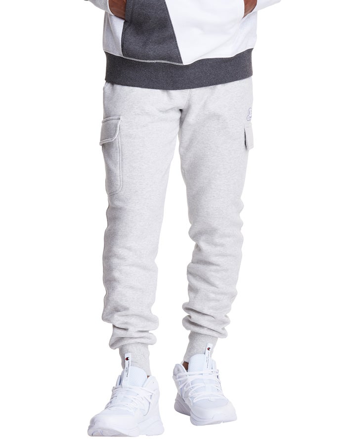 Jogger Champion Hombre - Classic Fleece Cargo ( Blancas ) 9163270-OZ